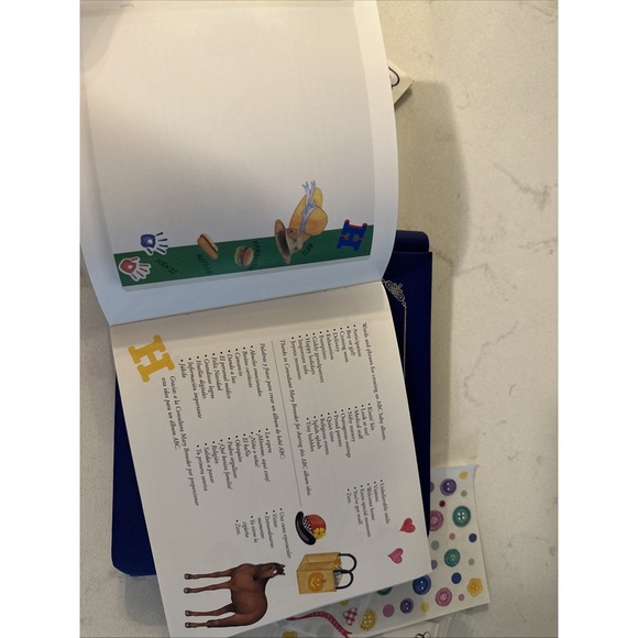 Creative Memories New  7 x 7 Sapphire‎ Blue Album With Many Accessories - Picture 5 of 10